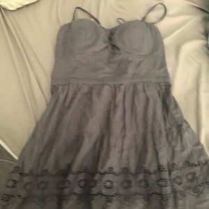 American eagle size 10 gray dress